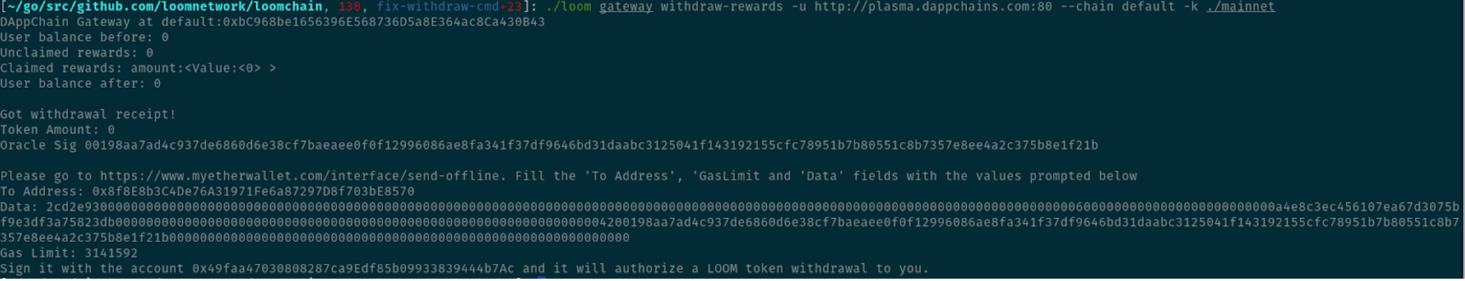 CLI troubleshooting